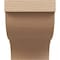 Ekena Millwork 6in. W x 8in. H x 12in. L Garner Woodgrain TimberThane Rafter Tail, Primed Tan RFTUR06X08X12GARRCPR - alternate 6